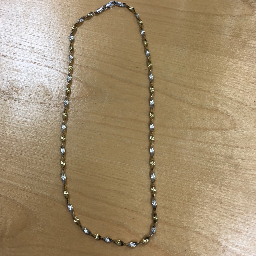 Gold necklace